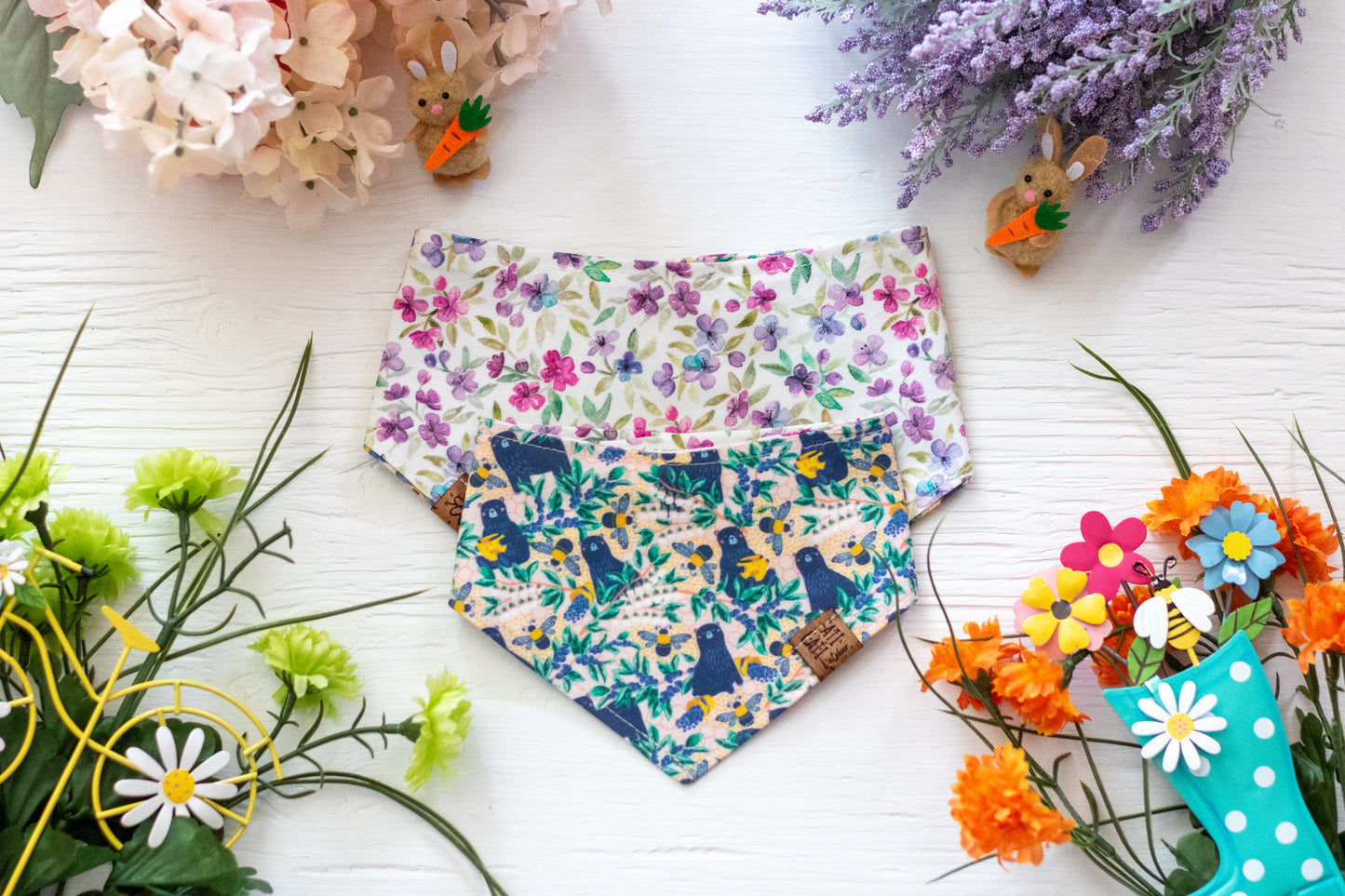 Bandana - Miel en fleurs