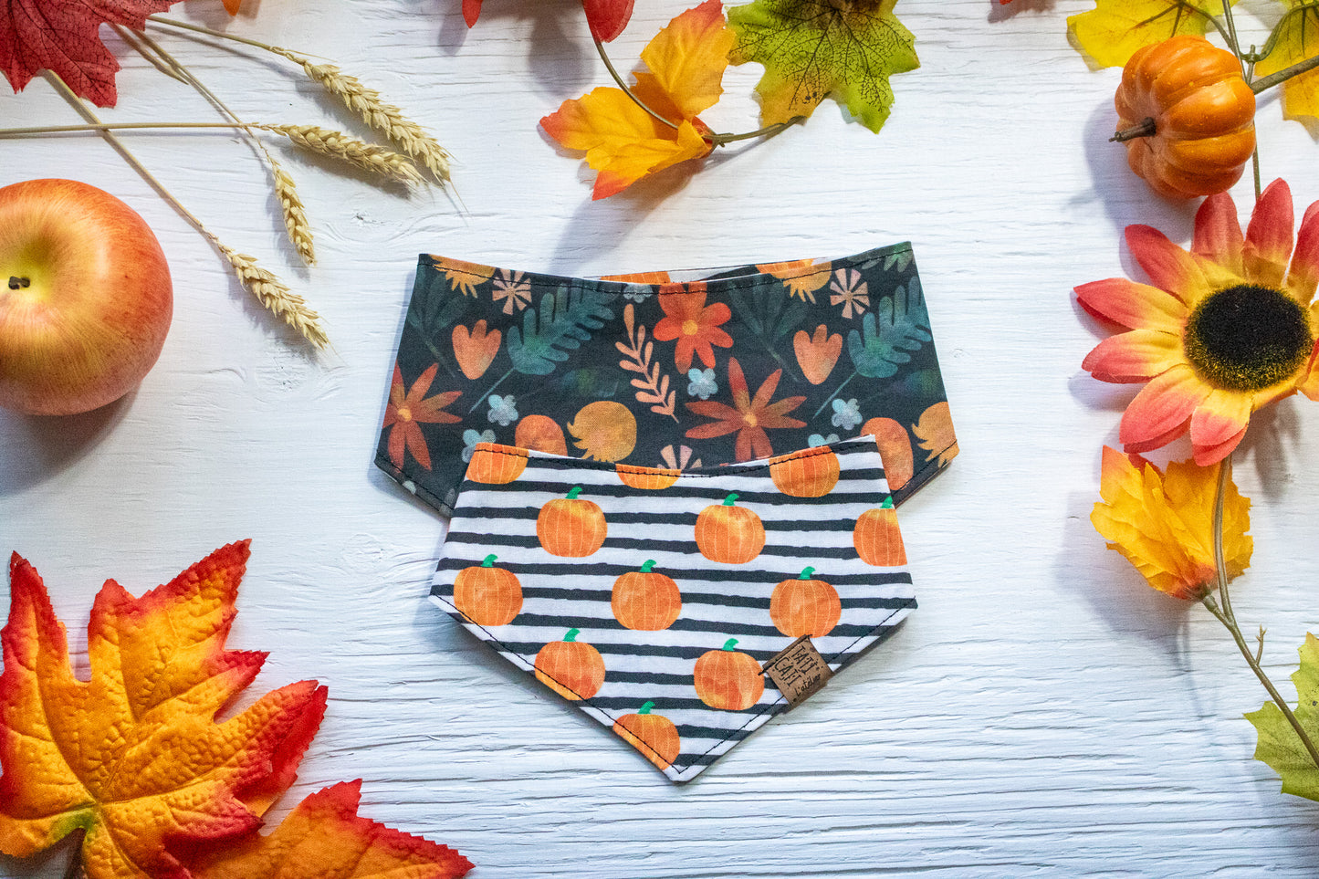 Bandana - Champs de citrouilles