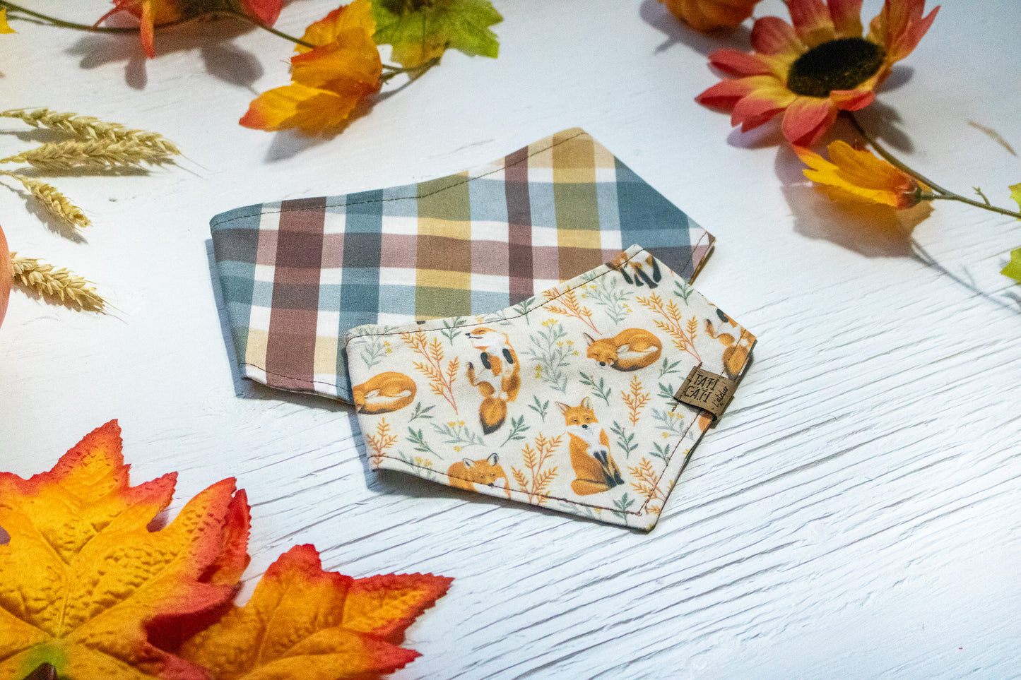 Bandana - Doux renards