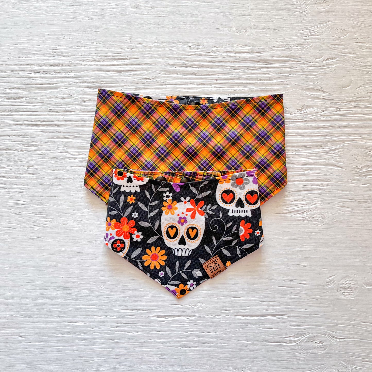 Bandana - Crânes floraux