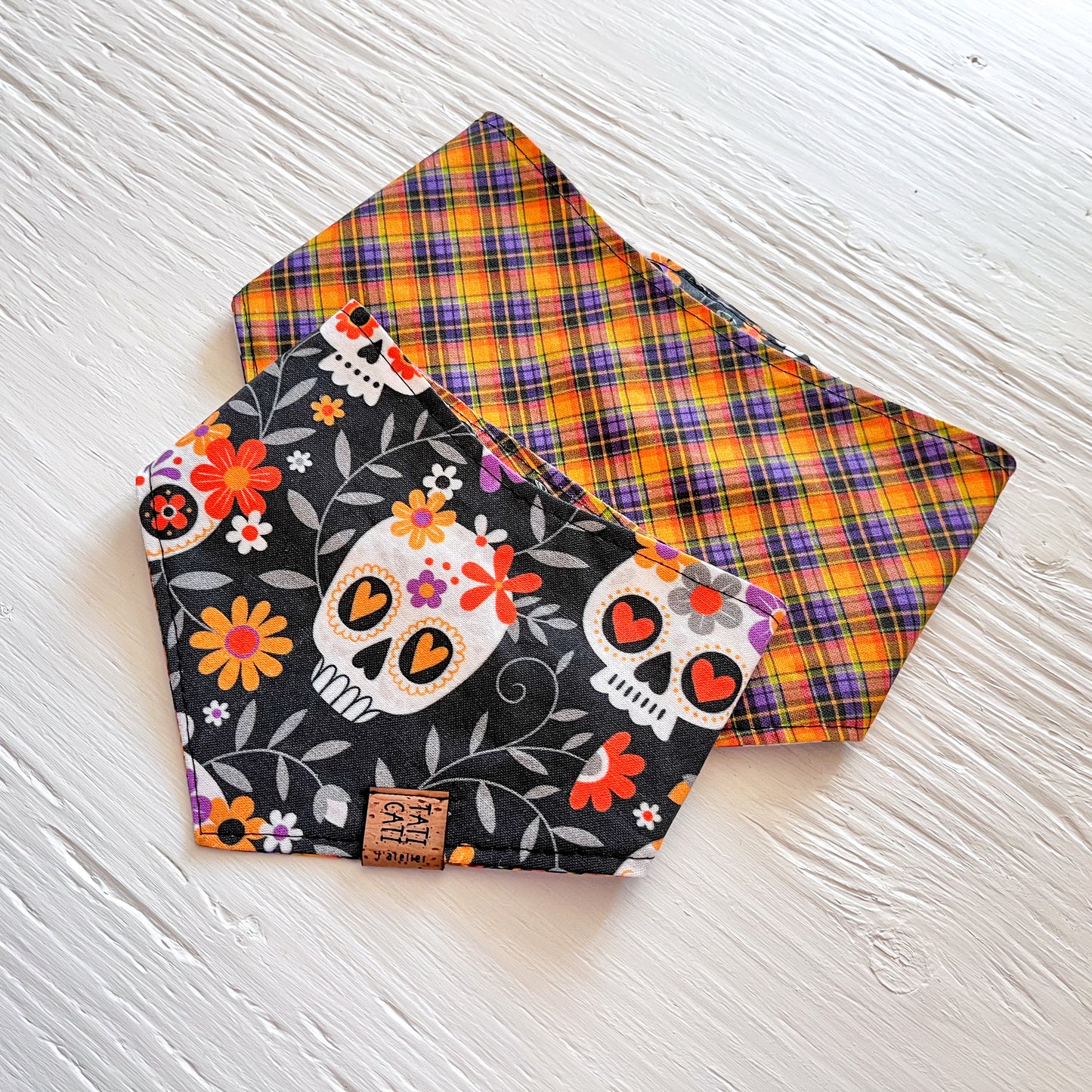 Bandana - Crânes floraux