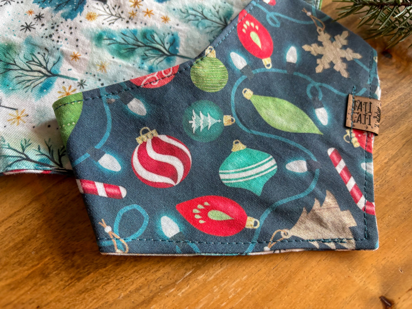 Bandana - Ornements et forêt bleue